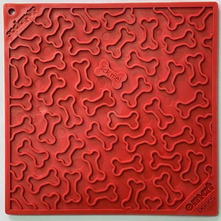 Bones eMat – Enrichment Lick Mat for Dogs and Cats | SodaPup