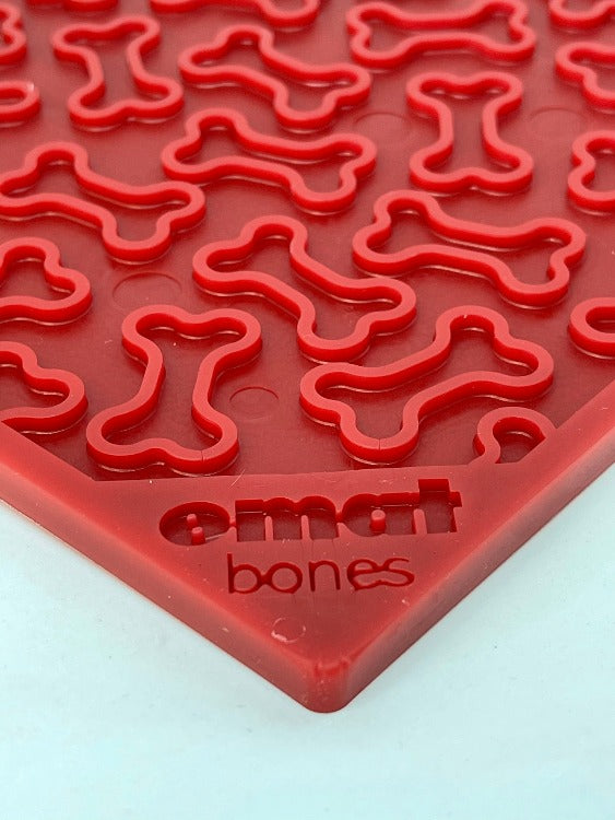 Bones eMat – Enrichment Lick Mat for Dogs and Cats | SodaPup